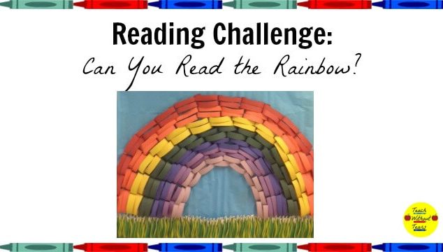 Use the Can You Read the Rainbow Reading Challenge to motivate your students to read different genres.