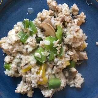 Unstuffed peppers, one of the Superbowl Make Ahead Meals