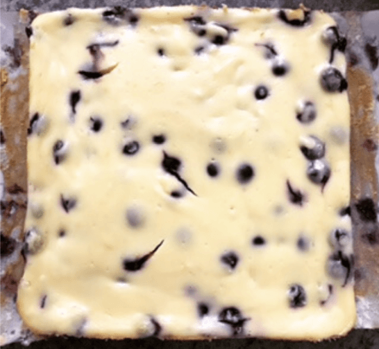 blueberry lemon cheesecake squares freezer meals