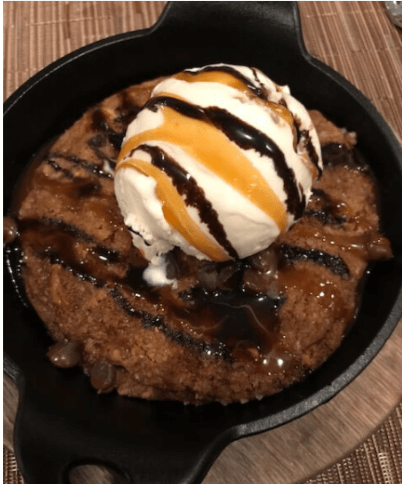 chocolate chip cookie at the Hershey Lodge