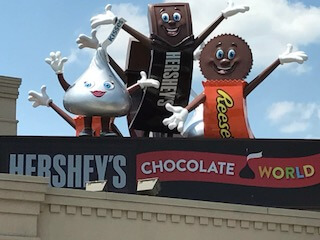 Chocolate World in Hershey, Pennsylvania
