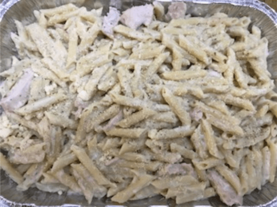 penne pasta with chicken freezer meals