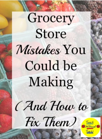 Are you making these grocery store mistakes? Find out what they are and how to fix them, and start saving lots of money.