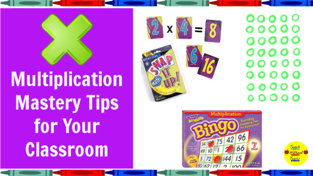 Do your students struggle with fact fluency? Use these multiplication mastery tips in your classroom.