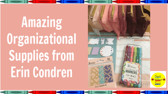 Stay focused and productive with these amazing organizational supplies from Erin Condren.