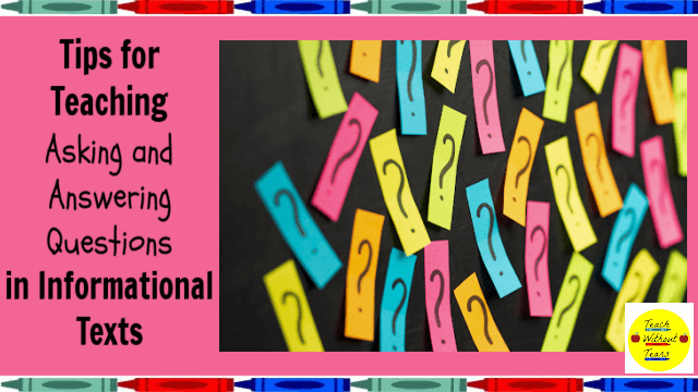 Let's break down the first reading informational texts standard and learn some tips for teaching asking and answering questions in informational texts.