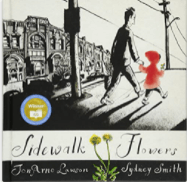 Use Sidewalk Flowers to teach your students to use illustrations in literature.