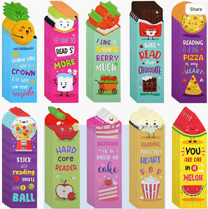 Your students will love these scented bookmarks.