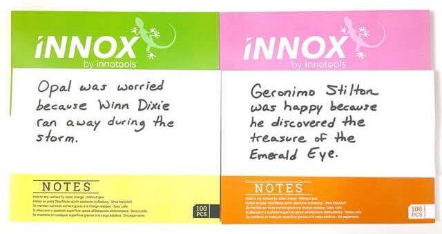 Use Innox Sticky Notes to formatively assess your students.