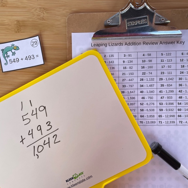 To play the leaping lizards review game, have your students answer questions about a concept they're studying.