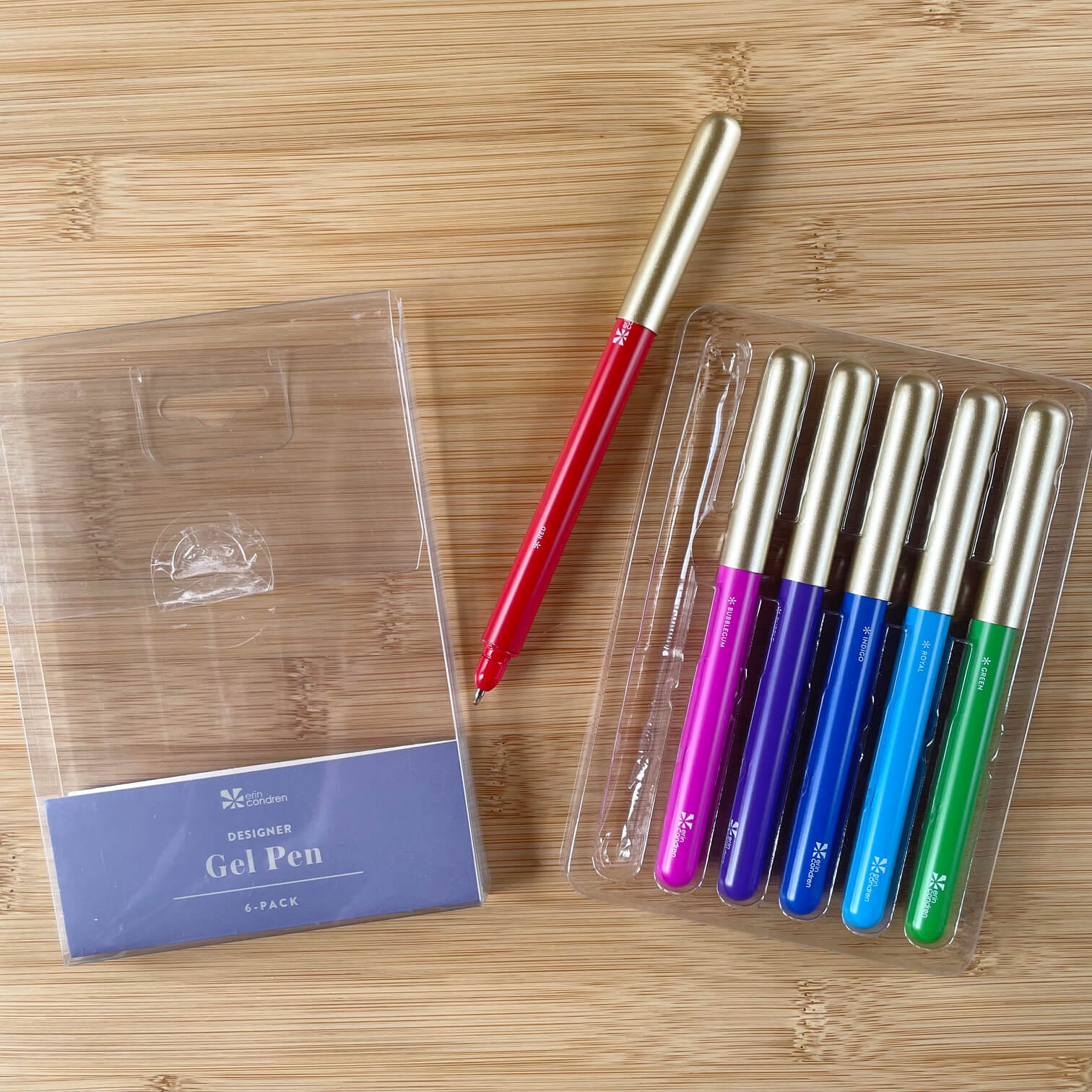 These gel pens make writing in your Teacher Lesson Planner so much fun!