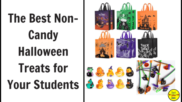 Discover the best non-candy Halloween treats for your students.