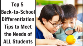 These 5 back-to-school differentiation tips will help you meet the needs of all the students in your classroom.